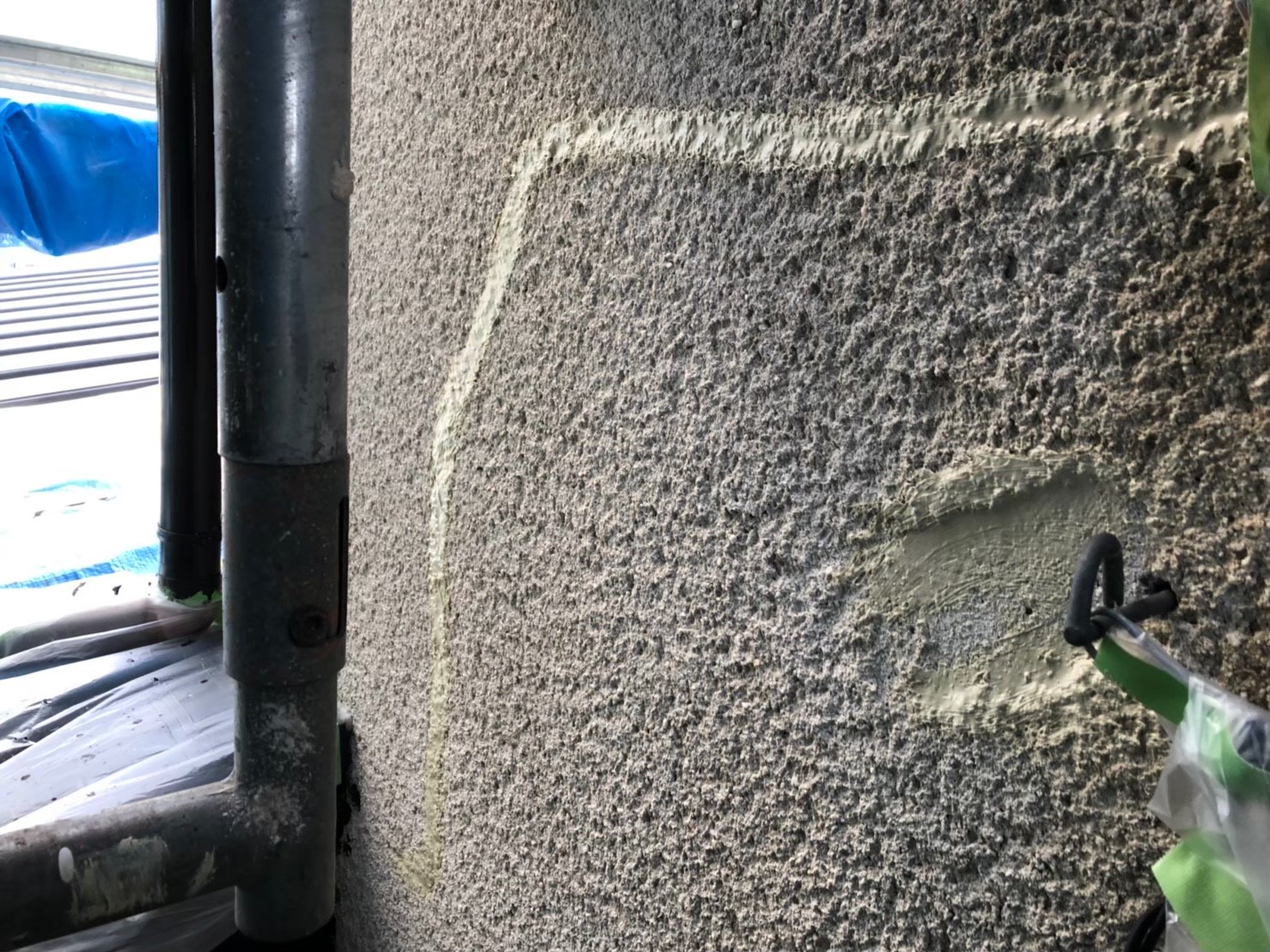 栃木県宇都宮市　M様邸　外壁塗装工事　外壁のひび割れは早めに修理！