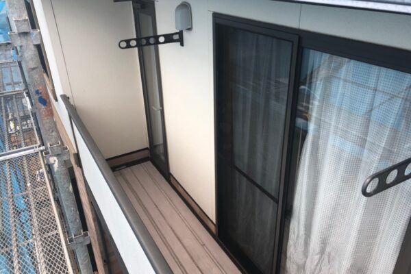栃木県宇都宮市　H様邸　外壁塗装工事　ベランダ防水を放置するリスク