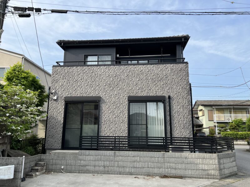 栃木県宇都宮市　屋根塗装・外壁カバー工事　施工後　外壁カバー工事とは？