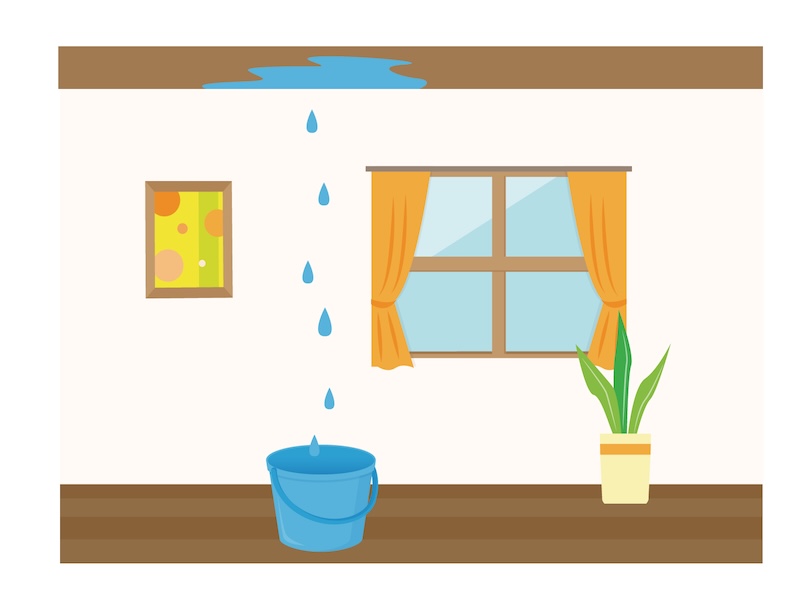 雨漏りを修理する方法と発生原因について解説